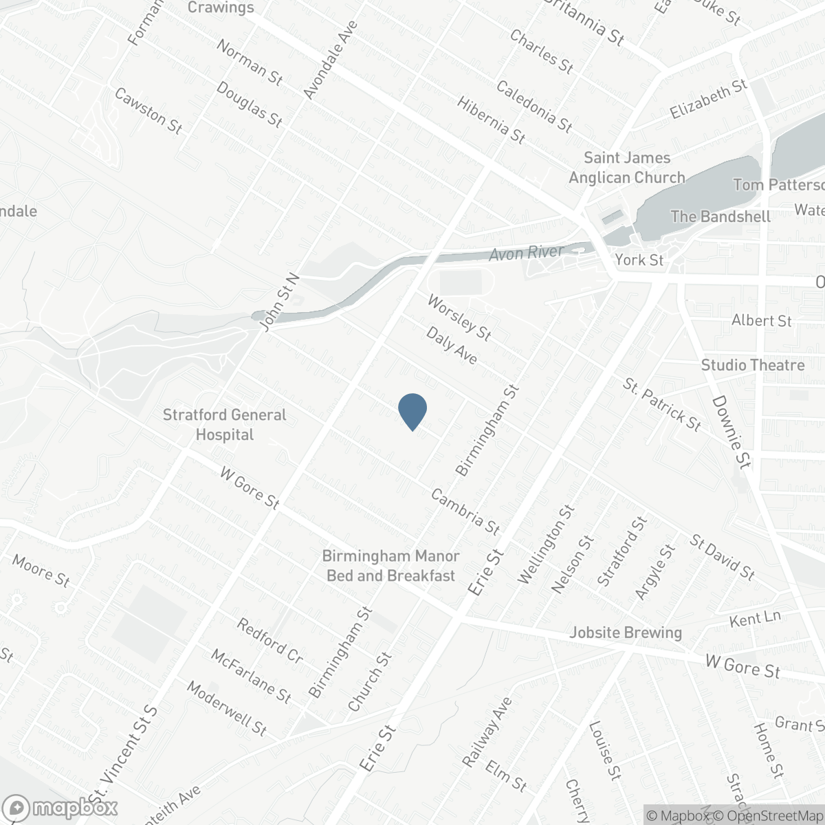 30 CENTRE STREET, Stratford, Ontario N5A 1E3
